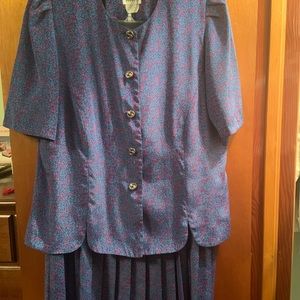 Leslie Fay 2pc ladies 2pc dress suit